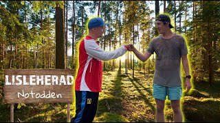 Discgolf på Lisleherad [upl. by Merriman850]