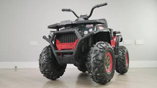 RiiRoo 24V Ride On Quad ATV Motorbike 24v Battery Electric Ride On Quad For Kids [upl. by Seiden312]