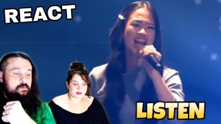 VOCAL COACHES REACT CLAUDIA EMMANUELA SANTOSO  LISTEN [upl. by Mabelle102]