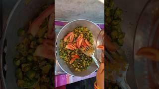 Bhindi ki sabji banaye minto me 😋🤤  bhindikisabjirecipe bhindimasala villagefoodrecipe village [upl. by Eachern]