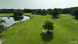 Golf de Soufflenheim BadenBaden  drone aerial video  hole13 [upl. by Eduj]