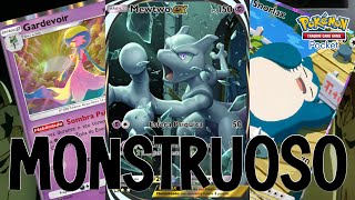 COM GARDEVOIR  DECK MEWTWO EX  POKÉMON TCG POCKET  FeLLz [upl. by Ecyla793]