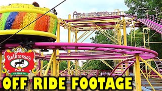 Crazy Mouse at DelGrossos Amusement Park OffRide Footage No Copyright [upl. by Wachtel502]