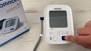 Omron M3 Bloeddrukmeter [upl. by Yroc]