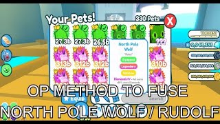 💎OP method to fuse Rainbow North Pole Wolf or Rainbow Rudolf💎 [upl. by Eesdnyl893]