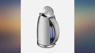 Cuisinart JK17 Cordless Electric Kettle 17 Liter Stainless Steel review [upl. by Pelag]