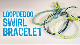 Loopdedoo Swirl Bracelet Tutorial [upl. by Nylkoorb]