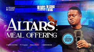 ALTARS MEAL OFFERING  APOSTLE AROME OSAYI [upl. by Noirred]