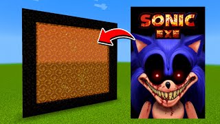 How to Make A Portal To The SonicExe Dimension in Minecraft [upl. by Notsirb]