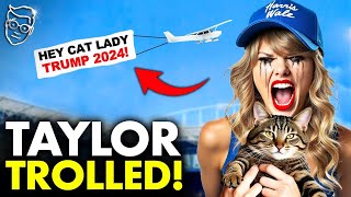 Taylor Swift SCREAMS As Team Trump Fly ‘TRUMP 2024’ Banners Over Her Concert  Swifties Salty Cry 🤣 [upl. by Sayer398]