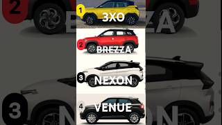 venue 2024 vs nexon vs brezza vs 3xo comparison which is your choice in 2024 [upl. by Northington399]