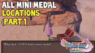 Dragon Quest XI All Mini Medal Locations Guide  120 PART 1 [upl. by Tegan]