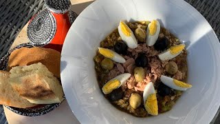 tunisian grilled salad🥗 slata méchouia tunisienne سلاطة مشوية تونسية tips [upl. by Adalia20]