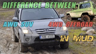 DIFFERENCE between AWD SUV and 4WD OFFROAD [upl. by Iharas462]