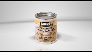 SAICOS Premium Hardwax Oil масло для дерева внутренние работы [upl. by Adlesirg450]