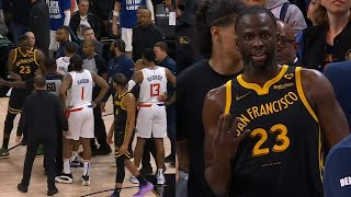 Draymond Green taunts Paul George with 4 fingers after things get heated amp Ty Lue ejected [upl. by Grounds429]