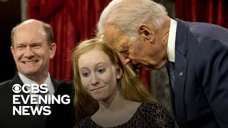 Top Democrats defend Joe Biden after accusations of inappropriate behavior [upl. by Levenson987]