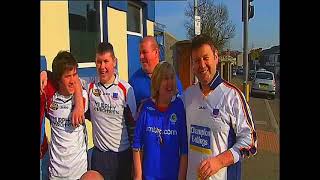 DROGHEDA UNITED FANS ON THE SHANKILL ROAD TO CELEBRATE THEIR SPECIAL FRIENDSHIP WITH LINFIELD FANS [upl. by Omari]