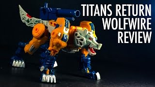 Transformers Titans Return WOLFWIRE amp MONXO Deluxe Class  REVIEW [upl. by Yrahcaz615]