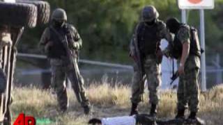 Gunmen Attack Mexican Army Bases [upl. by Nylrahc277]