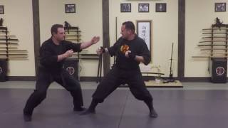 Jumonji no Kamae Kihon Gata quotCross Posture Fundamental Examplequot [upl. by Aurel]