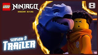 Season 2 Trailer  LEGO NINJAGO® Dragons Rising [upl. by Luar]