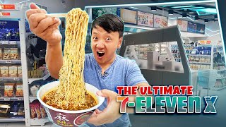 24 Hours Eating ONLY at the ULTIMATE quot7Eleven Xquot in Taipei Taiwan  MICHELIN STAR 7Eleven Food [upl. by Eessej]