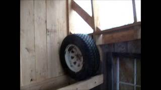 Making a tire rack [upl. by Cawley]