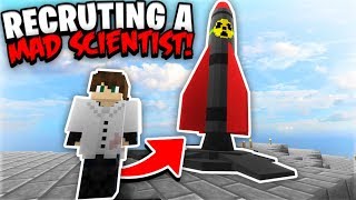 Recruiting A Mad Scientist  Minecraft WAR 75 [upl. by Ayres328]