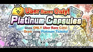 Platinum Ticket  15 Rare Tickets  Battle Cats [upl. by Zenitram]