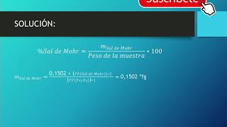 Regla 2 y deducción del factor gravimétrico por estequiometría  Química Analítica Cuantitativa [upl. by Gunthar479]