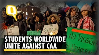 From Harvard to Oxford Students Protest CAA in Freezing Cold [upl. by Haggai]