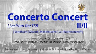 Concerto Concert Part II TSR Nov 2024 [upl. by Aleahpar]