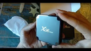 Unboxing X96 mini el mejor smart TV box calidad precio [upl. by Beedon284]