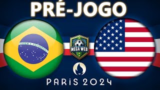 BRASIL x EUA Olimpíadas 2024  Volei Feminino [upl. by Rattray]