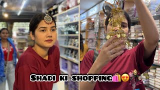 Shadi ki Shopping 🛍️😍  Lehenge ka Blouse Tailor Ne kiya khrab❌😱 [upl. by Baillie]