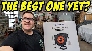 Is This the Best Retractable Extension Cord Reel Yet  Dewenwils Review amp Test [upl. by Ecinna]