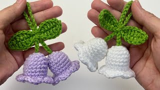 Flores Campana Tejidas a Crochet💜Mayelin Ros [upl. by Nnaycnan118]