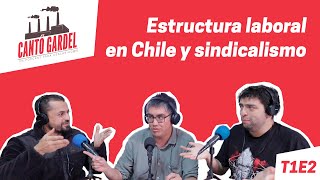 2 Estructura laboral en Chile y sindicalismo  Cantó Gardel Podcast [upl. by Cordie732]