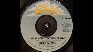 OSA Plays the Record Bobby Caldwell  What You Wont Do For Love OG Blue Eyed Soul Funk 45 [upl. by Maxama]