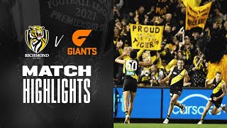 Richmond v GWS Giants Highlights  Round 9 2021  AFL [upl. by Imef]