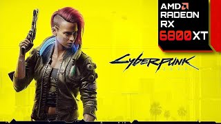 Cyberpunk 2077 on RX 6800 XT Patch 213 FSR 3 Frame Generation [upl. by Etnaud]