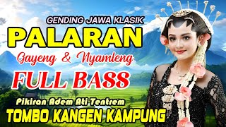 Gending Jawa Klasik Uyon Uyon Palaran Merdu Full Bass Klenengan Gending Jawa Pengantar Tidur Siang [upl. by Stephana]