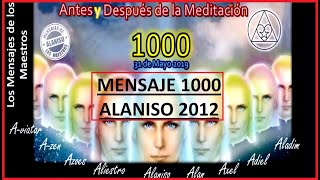 MENSAJE 1000✅ALANISO 2012 Porqué el ser humano de esta tierra no puede encontrar paz 🕊️M Alaniso [upl. by Nnylatsyrc]