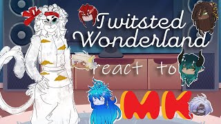 Twisted Wonderland Dormheads react to MK as Yuu  12  ENG [upl. by Ahsimat618]