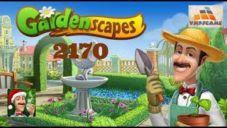 GARDENSCAPES Gameplay  Level 2170 iOS Android [upl. by Stockwell]