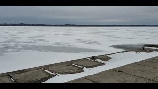 Lake Scugog Ice Report for Mon Jan 8 2024 [upl. by Madox]