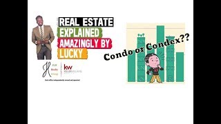 Condo vs Condominium vs Condex  Real Estate Explained 39 [upl. by Llerral489]