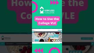 How to Use the VLE at Kirklees College [upl. by Irab327]