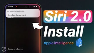 3 Minutes to Install iOS 18 Siri 20 on iPhone Right Now New Siri UI and Animation Cowabunga Lite [upl. by Liponis]